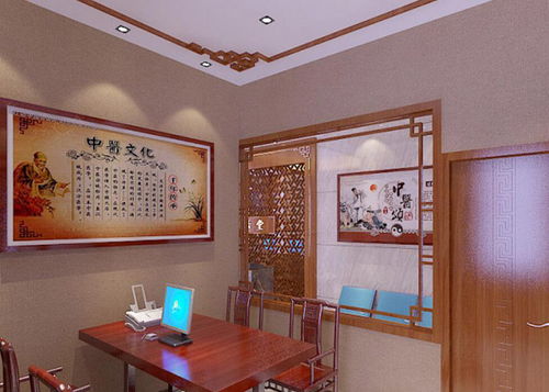 中医诊所的装修,中式风格中医馆设计特点